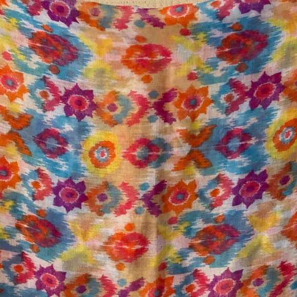 Colorful Floral Women's Scarf - Picture 2 of 11